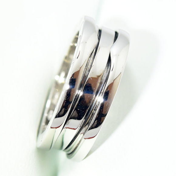 BVLGARI Silver Pendant Necklace B Zero One - Picture 3 of 10